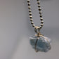 Celestite Raw Nugget Necklace Pendant Jewelry