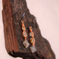 Copper Labradorite Earrings