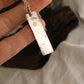 Sterling Silver Southwestern Stamped Pendant Jewelry