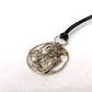 Carnelian Sterling Silver Sigil Symbol Spiral Necklace Jewelry Pendant