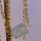 Delicate Minimalist Raw Celestite Necklace